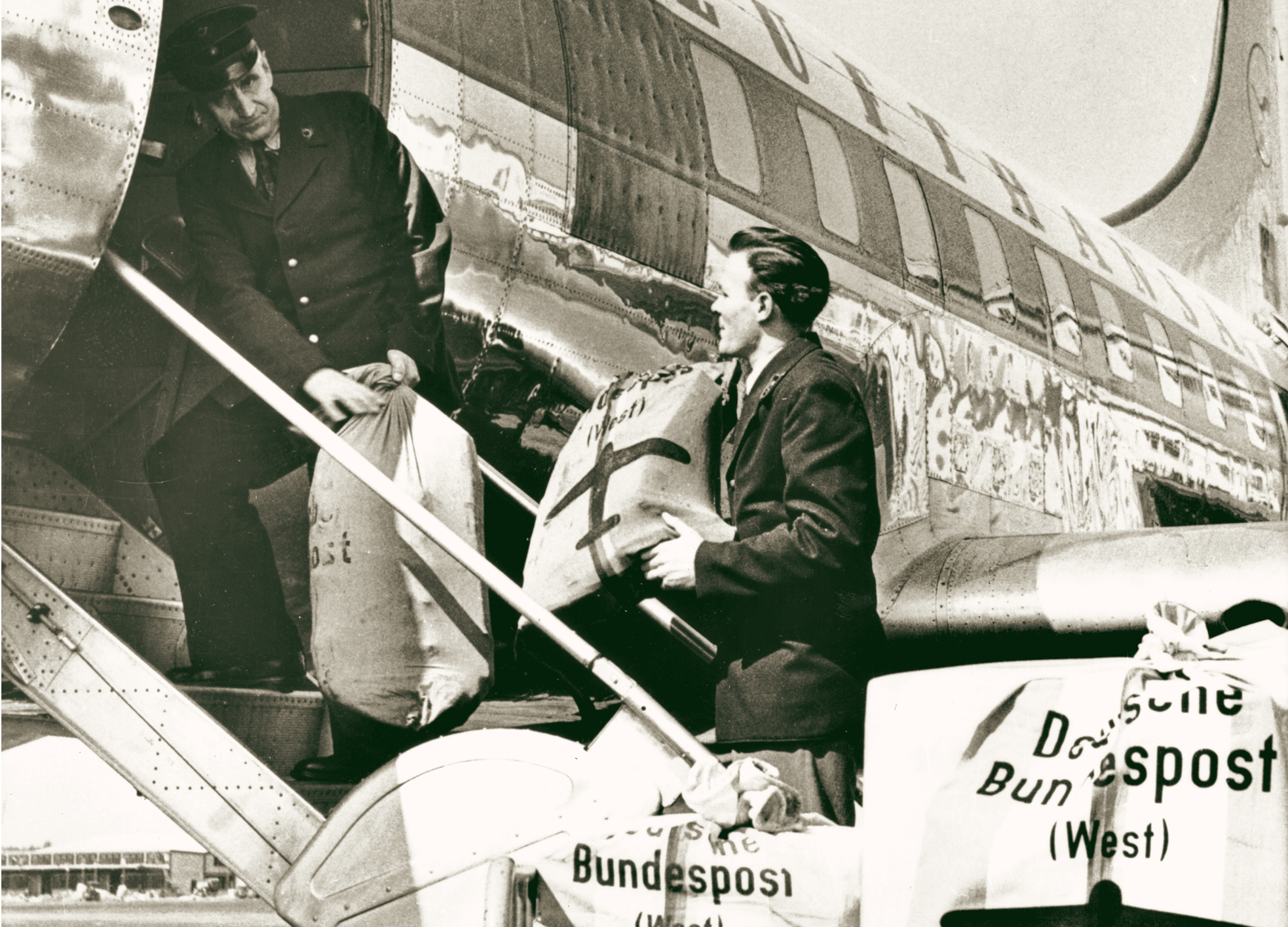 Postverladung“ in Köln.
