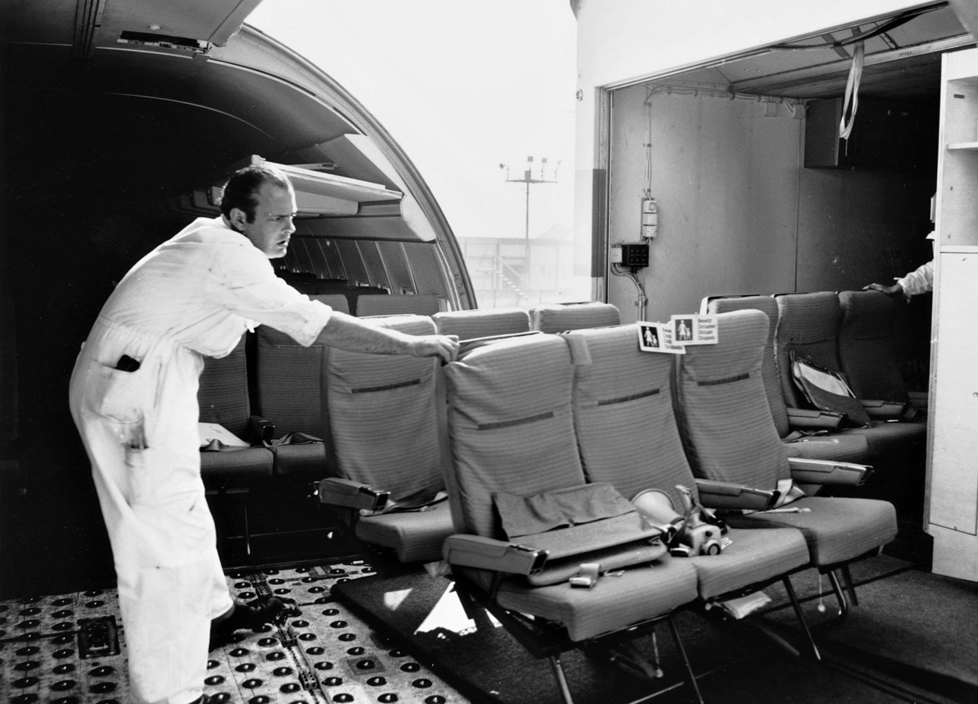 Die „Quick-Change“-Version der Boeing B727 und B737 machte es möglich: mal Passagier-, mal Frachtflugzeug.