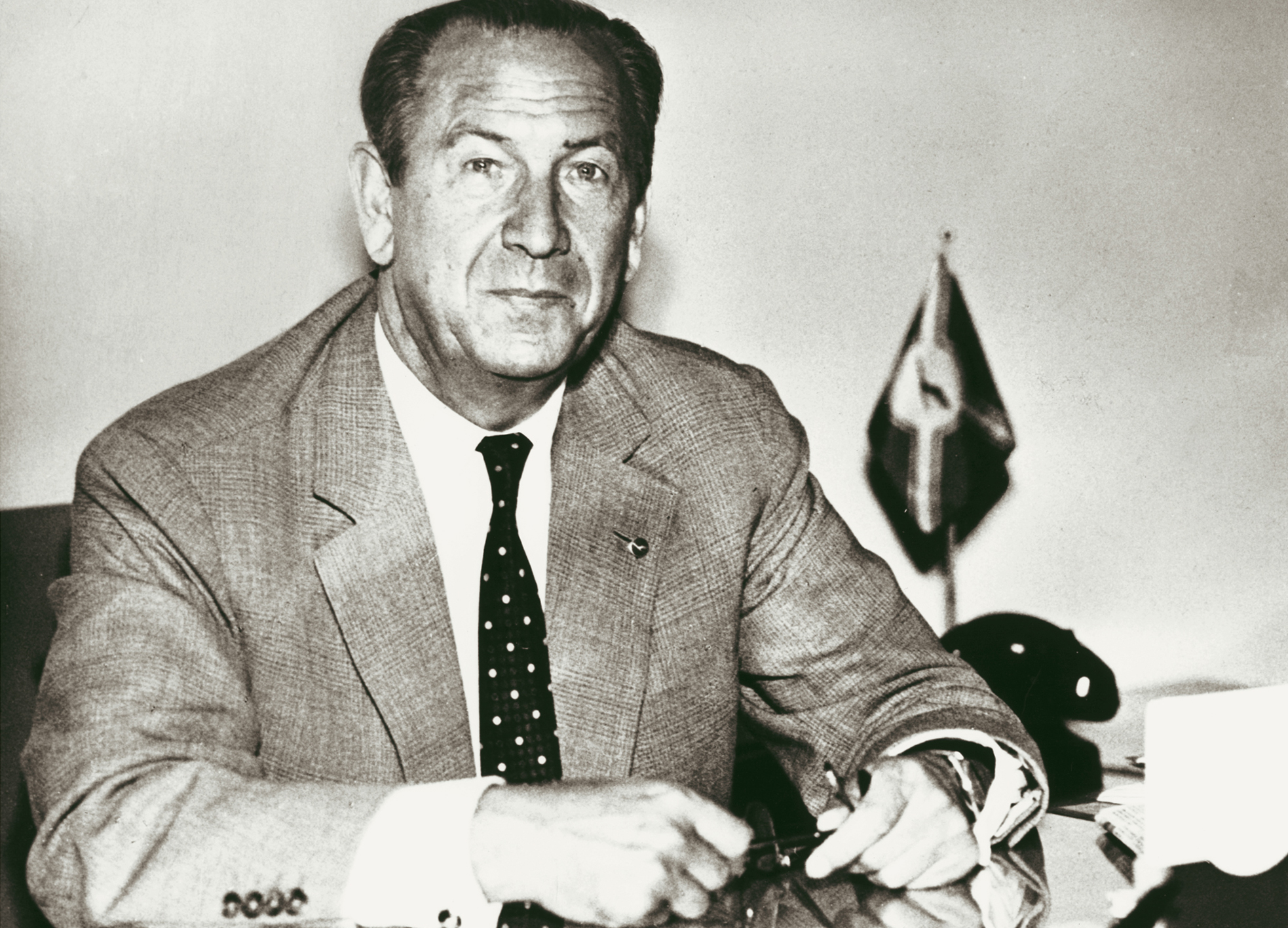 Der Vordenker: Hans M. Bongers.