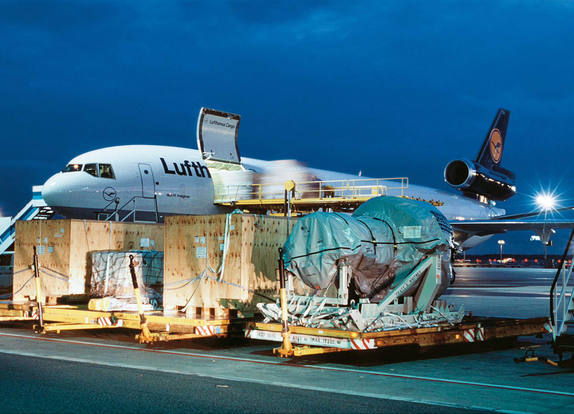 Lufthansa Cargo AG behauptete sich als führendes Logistik-Unternehmen weltweit.