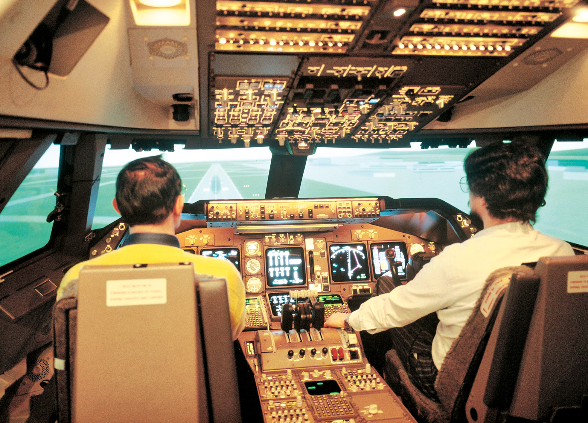 Training im Simulator.