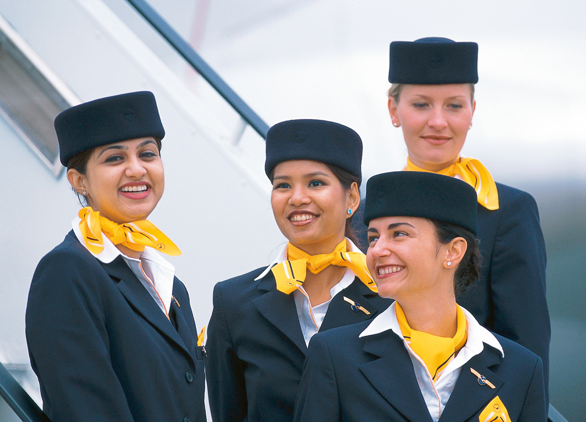 Weltweit arbeiten bei Lufthansa Menschen aus rund 150 Nationen.