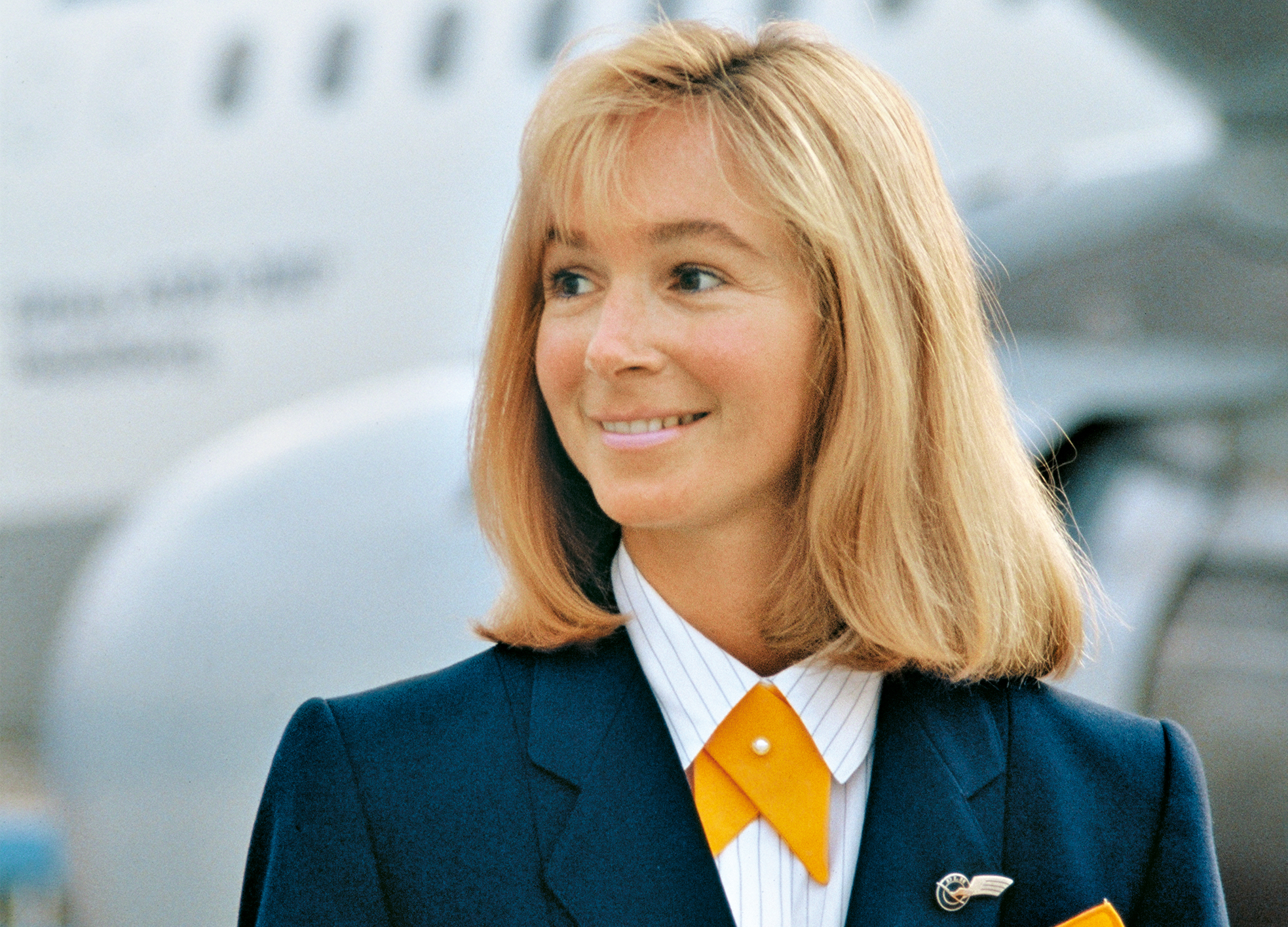 Im Wandel der Mode: Lufthansa-Uniformen seit 1955.