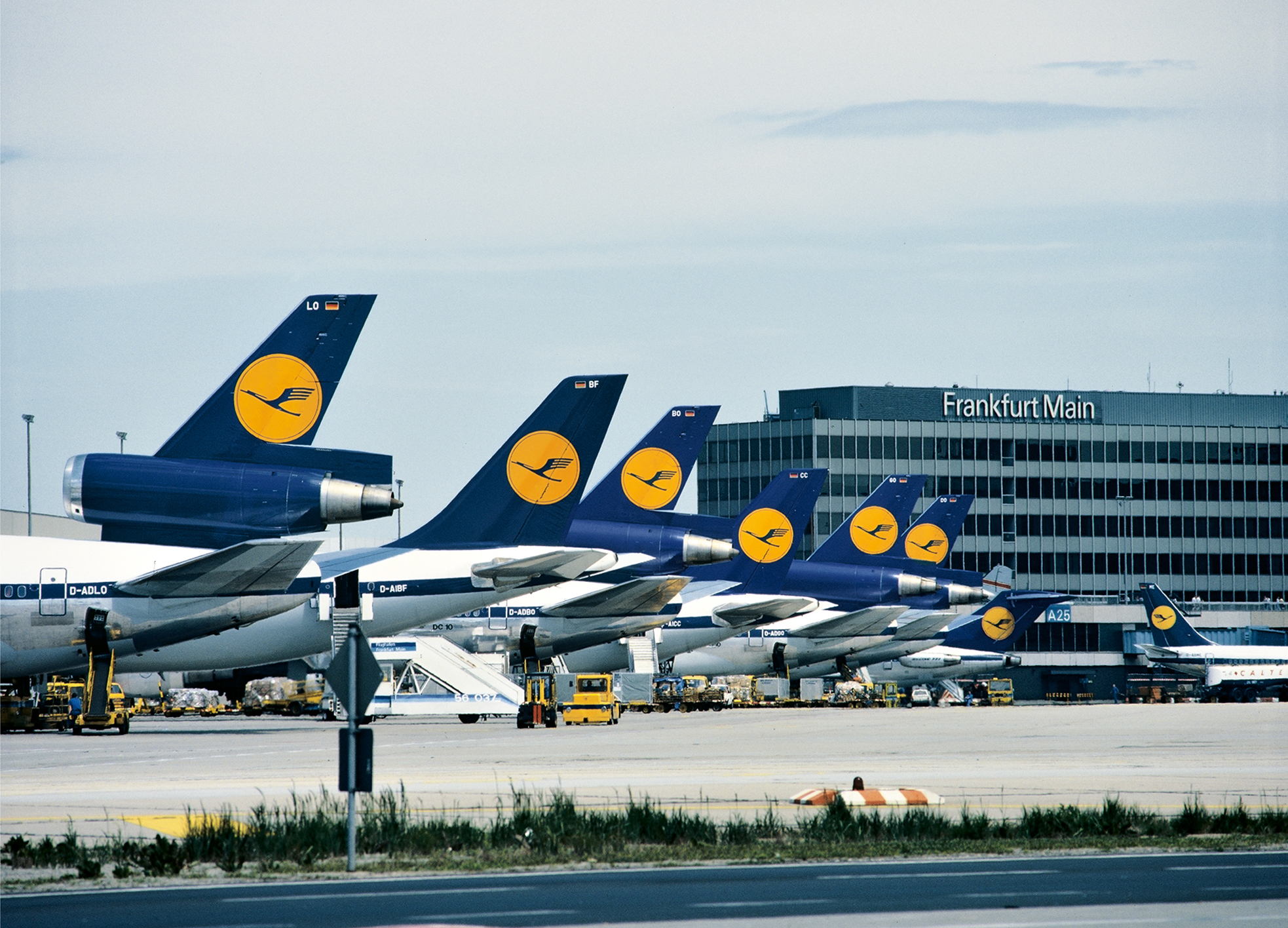 Frankfurt: Heimatflughafen der Lufthansa-Flotte.