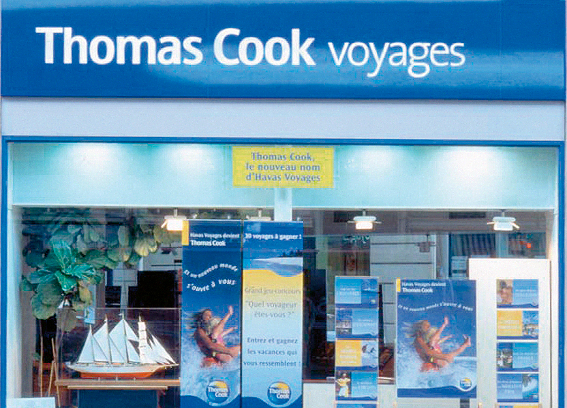 Thomas-Cook-Reisebüro in Paris.