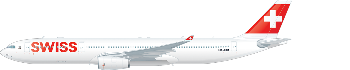 Seitenansicht eines Airbus A330-300