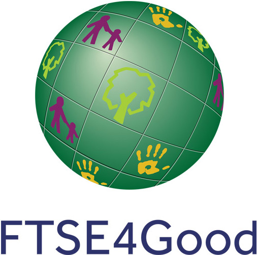 FTSE4Good Logo Logo der Agentur Sustainalytics